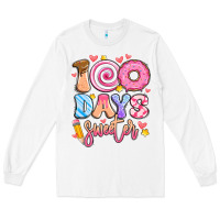 White 100 days sweeter Long Sleeve Tee - Artiststas