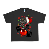 Pigment Black Ho ho ho skeleton Urban Heavy Tee - NancyCooperArtShop