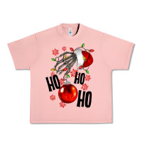 Salmon Ho ho ho skeleton Urban Heavy Tee - NancyCooperArtShop