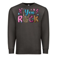 Smoke you rock valentine's day olivia Premium Sweatshirt - OliviaCreatesArt