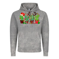 Cloud Rock christmas cactus Vintage Hoodie - MaliasSmallBusiness