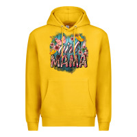 Lemon Girl mama butterfly mother's day Premium Hoodie - HowdyJamesFarm