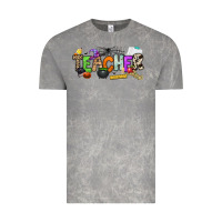 Cloud Rock halloween teacher Vintage Tee - NancyCooperArtShop