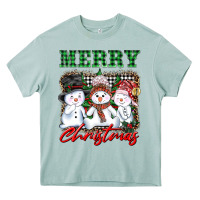 Arona merry christmas snowman Heavy Core Tee - AdoDesignShop