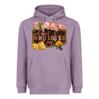 Lavender just a girl who loves pig olivia Heavyweight Hoodie - OliviaCreatesArt