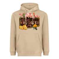 Mushroom just a girl who loves pig olivia Heavyweight Hoodie - OliviaCreatesArt