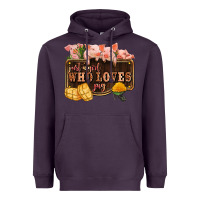 Plum just a girl who loves pig olivia Heavyweight Hoodie - OliviaCreatesArt