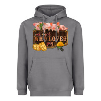 Just A Girl Who Loves Pig Olivia Heavyweight Hoodie | Teevron