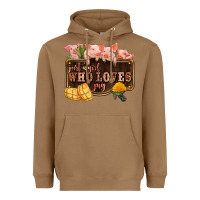 Toasted Coconut just a girl who loves pig olivia Heavyweight Hoodie - OliviaCreatesArt