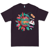 Plum western student nurse medical instruments Premium Tee - BarkalooDesign