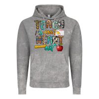 Cloud Rock teach your heart out Vintage Hoodie - NancyCooperArtShop