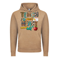 Vintage Coffee teach your heart out Vintage Hoodie - NancyCooperArtShop
