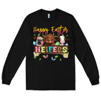 Black happy easter heifers Long Sleeve Tee - Artiststas
