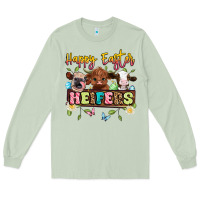 Matcha happy easter heifers Long Sleeve Tee - Artiststas
