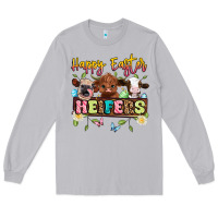 Moon Dust happy easter heifers Long Sleeve Tee - Artiststas