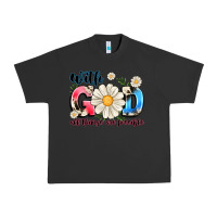 Pigment Black With God All Things Are Possible Urban Heavy Tee - MaliasSmallBusiness