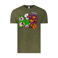 Vintage Olive halloween np nurse practitioner Vintage Tee - NancyCooperArtShop