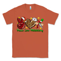 Copper Peace love Phlebotomy Christmas Classic Tee - NancyCooperArtShop