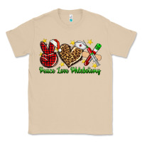 Mushroom Peace love Phlebotomy Christmas Classic Tee - NancyCooperArtShop