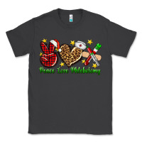 Smoke Peace love Phlebotomy Christmas Classic Tee - NancyCooperArtShop
