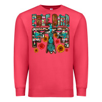 Cardinal western free bird Premium Sweatshirt - OliviaCreatesArt