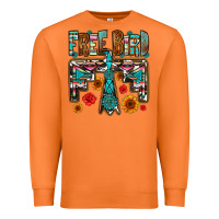 Carrot western free bird Premium Sweatshirt - OliviaCreatesArt