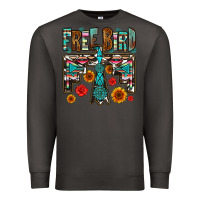 Smoke western free bird Premium Sweatshirt - OliviaCreatesArt