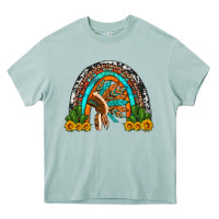 Arona indian headdress cactus and sunflowers rainbow Heavy Core Tee - Artiststas