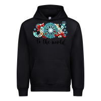 Black Joy to the World Urban Hoodie - CowhideDigitalArt