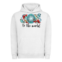Pigment Lunar Rock Joy to the World Urban Hoodie - CowhideDigitalArt