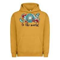 Pigment Peanut Butter Joy to the World Urban Hoodie - CowhideDigitalArt