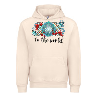 Sandshell Joy to the World Urban Hoodie - CowhideDigitalArt
