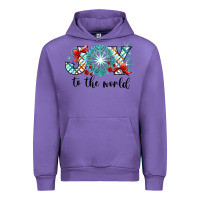 Tulip Joy to the World Urban Hoodie - CowhideDigitalArt