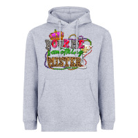Heather Grey pour me something mister olivia Heavyweight Hoodie - OliviaCreatesArt