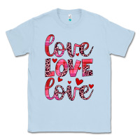 Dusty Blue love valentines day Classic Tee - JahusDesignShop