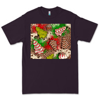 Plum little debbie tree cakes leopard Premium Tee - JahusDesignShop