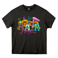 Asphalt hair hustler hairstylist Heavy Core Tee - Artiststas