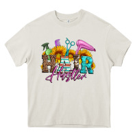 Cream hair hustler hairstylist Heavy Core Tee - Artiststas
