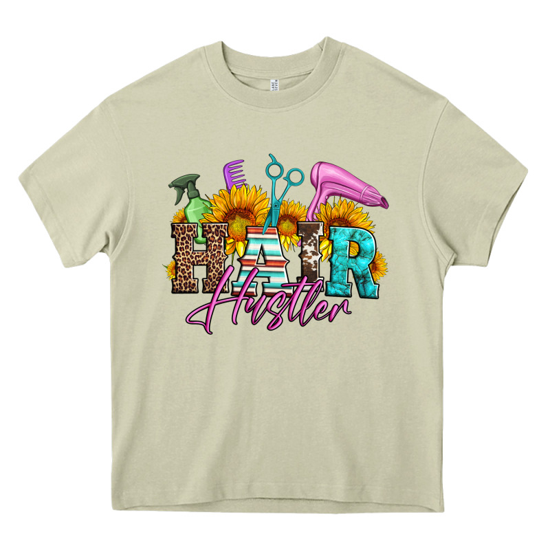 Hair Hustler Hairstylist Heavy Core Tee by Artiststas | Teevron