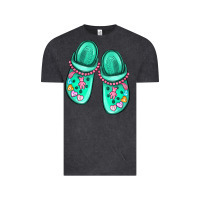 Vintage Black nurse crocs Vintage Tee - MaliasSmallBusiness