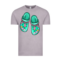 Vintage Zinc nurse crocs Vintage Tee - MaliasSmallBusiness