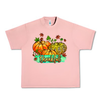 Salmon thankful pumpkins with glitter Urban Heavy Tee - MaliasSmallBusiness