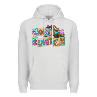 Dove Grey Egg hunter Easter Day Premium Hoodie - CowGirlArtShop