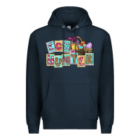Navy Egg hunter Easter Day Premium Hoodie - CowGirlArtShop