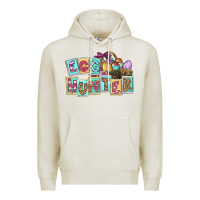 Oatmeal Heather Egg hunter Easter Day Premium Hoodie - CowGirlArtShop