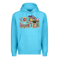 Ocean Blue Egg hunter Easter Day Premium Hoodie - CowGirlArtShop