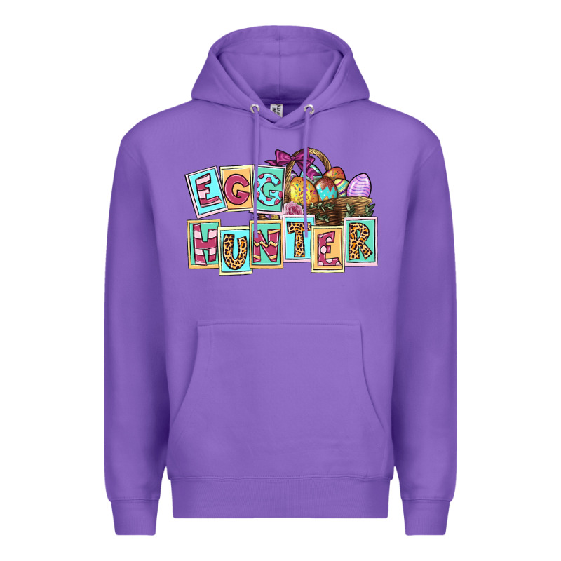 Egg Hunter Easter Day Premium Hoodie by CowGirlArtShop | Teevron