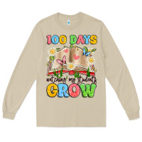 Mushroom 100 days watching my students grow Long Sleeve Tee - Artiststas