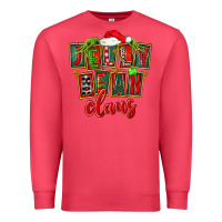 Cardinal christmas jelly bean claus Premium Sweatshirt - FaDigitalArtStudio