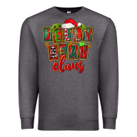 Charcoal Heather christmas jelly bean claus Premium Sweatshirt - FaDigitalArtStudio